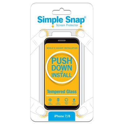 Simple Snap Apple iPhone 7 Screen Protector - Main Image