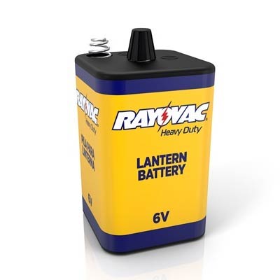 Rayovac 6V 6 Volt Lantern Heavy Duty Spring Top Battery