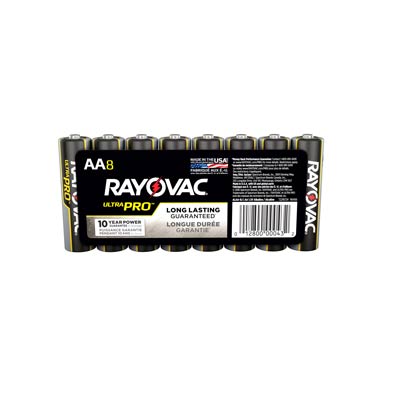 Rayovac UltraPro AA Alkaline Battery - 8 Pack - Main Image