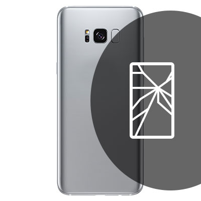 Samsung Galaxy S8+ Back Glass Repair - Silver - RIS12147