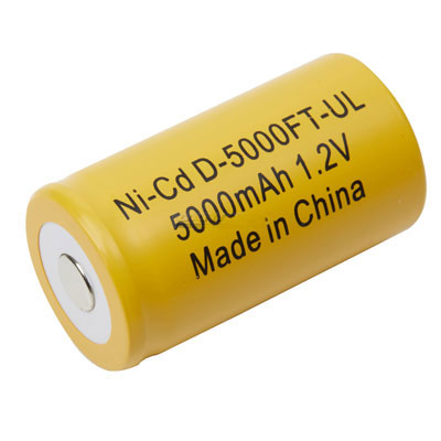 Dantona 1.2V 5000mAh D NiCD Industrial Rechargeable Cell - NUND-2