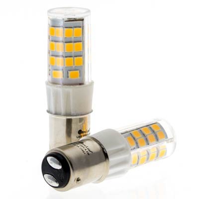UltraLast BA15D T5 Clear LED Miniature Bulb - 2 Pack - MIN11981