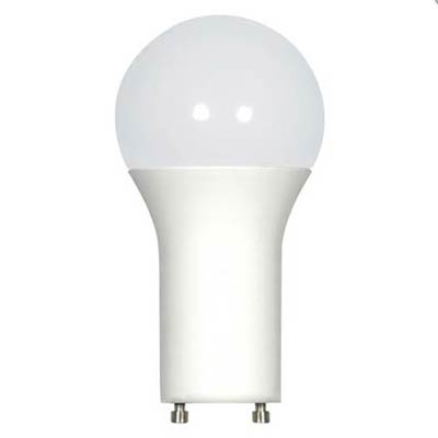Satco 100 Watt Equivalent A19 4000K Cool White Energy Efficient Dimmable LED Light Bulb