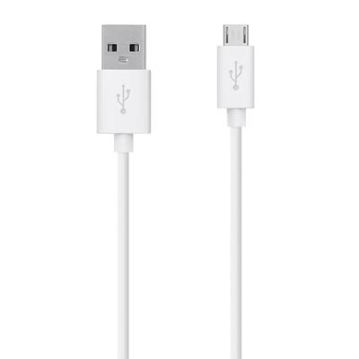 Belkin MIXIT™ Micro USB ChargeSync Cable (White) - Main Image