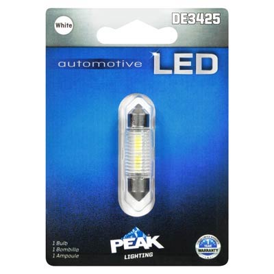 Peak DE3425 1W Automotive Bulb - 1 Pack