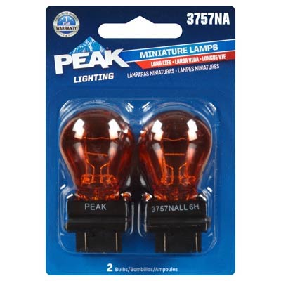 Peak 3757NA 27W Automotive Bulb - 2 Pack