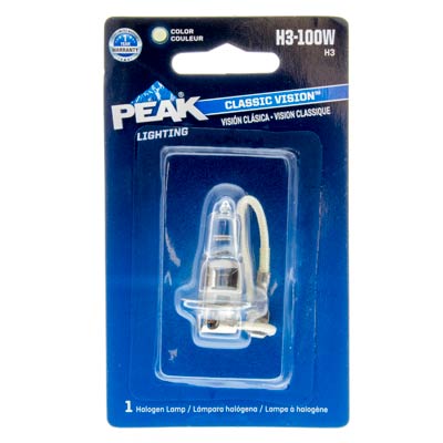 Peak H3 Automotive Headlight Bulb - Main Image