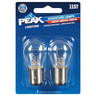 1971 Plymouth Valiant Duster L6 3.7L 305CCA Car and Truck Light Bulb 2 Pack