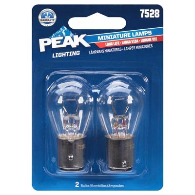 Peak 7528 Miniature/Automotive Bulb - 2 Pack - Main Image