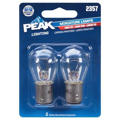 Peak 2357 Automotive Bulb - 2 Pack