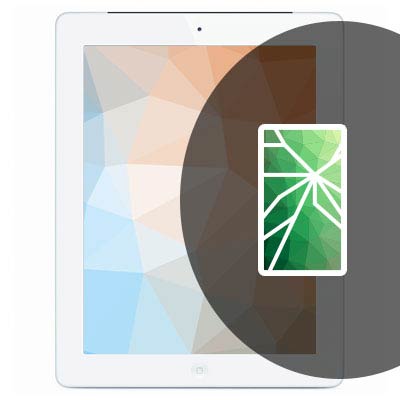 Apple iPad 6 Screen Repair - White - Main Image