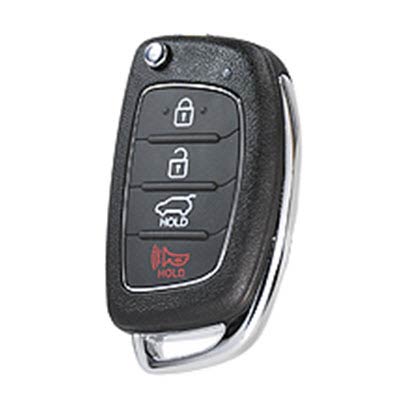 Four Button Key Fob Replacement Flip Key Remote For Hyundai Vehicles - FOB11039