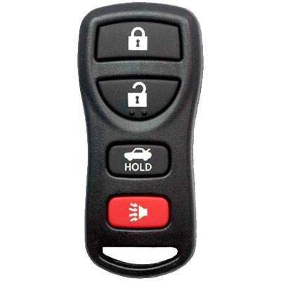 Four Button Key Fob Replacement Remote For Nissan Vehicles - Main Image