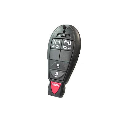Five Button Key Fob Replacement Fobik Remote for Dodge Vehicles