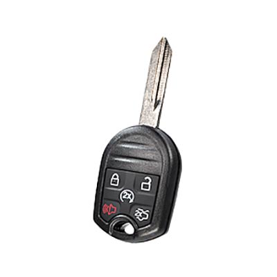 Five Button Key Fob Replacement Combo Key For Ford, Lincoln, Mazda, and Mercury Vehicles
