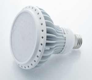 Dimmable par LED on a left angle