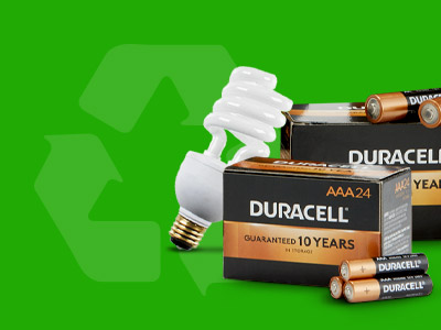America Recycles Day: Recycle Your Used Batteries and Bulbs