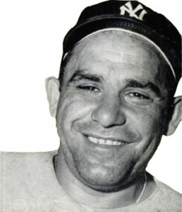 New York Yankee catcher, Yogi Berra