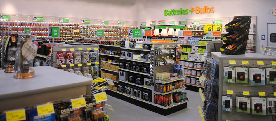 Batteries Plus Bulbs Store Interior